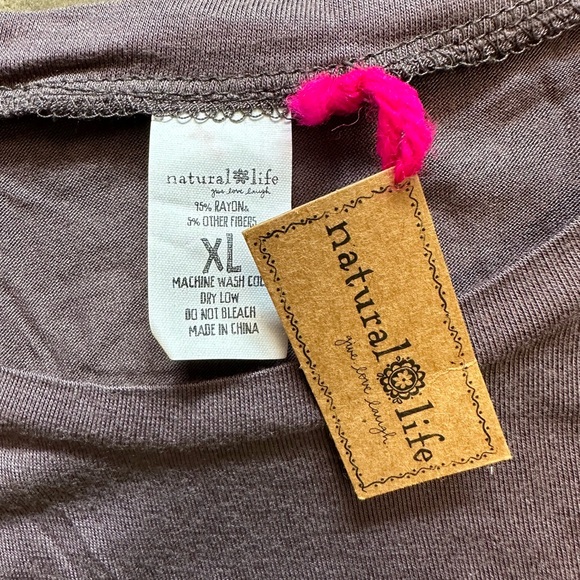 NWT Natural Life Tee Size XL - Picture 2 of 9